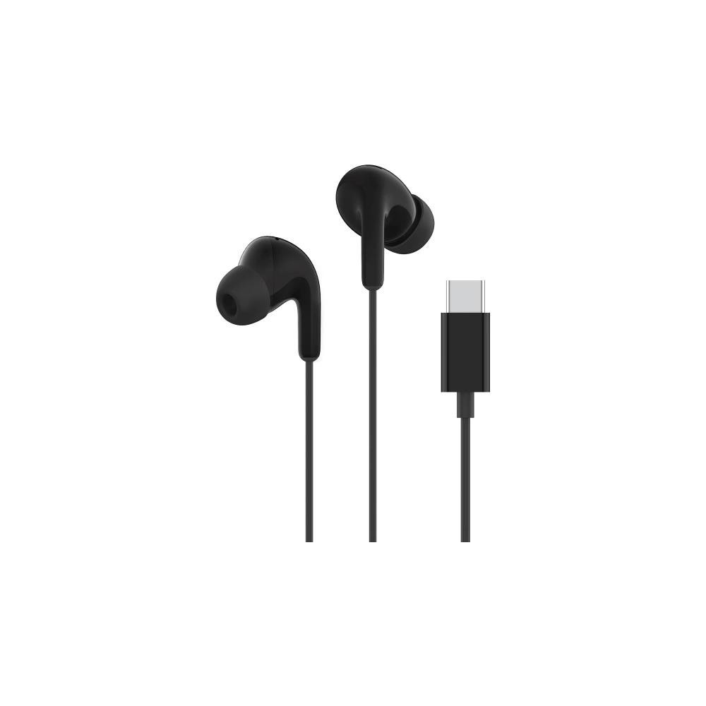Słuchawki xiaomi type-c earphones czarne z mikrofonem hd