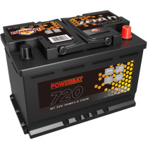 Akumulator agm samochodowy start-stop powerbat l3 12 v 70 ah