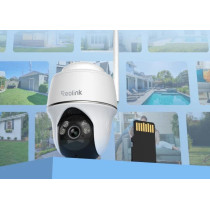 Kamera ip reolink argus series b430 z panelem solarnym (biała)