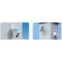 Kamera ip reolink argus series b430 z panelem solarnym (biała)