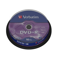 Płyty dvd+r verbatim azo (10szt)