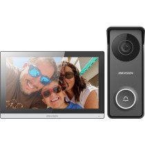 Zestaw wideodomofonowy hikvision hybrid hd ds-kis313-p(b)