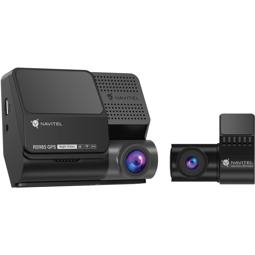 Wideorejestrator navitel rs985 gps wi-fi 4k dual