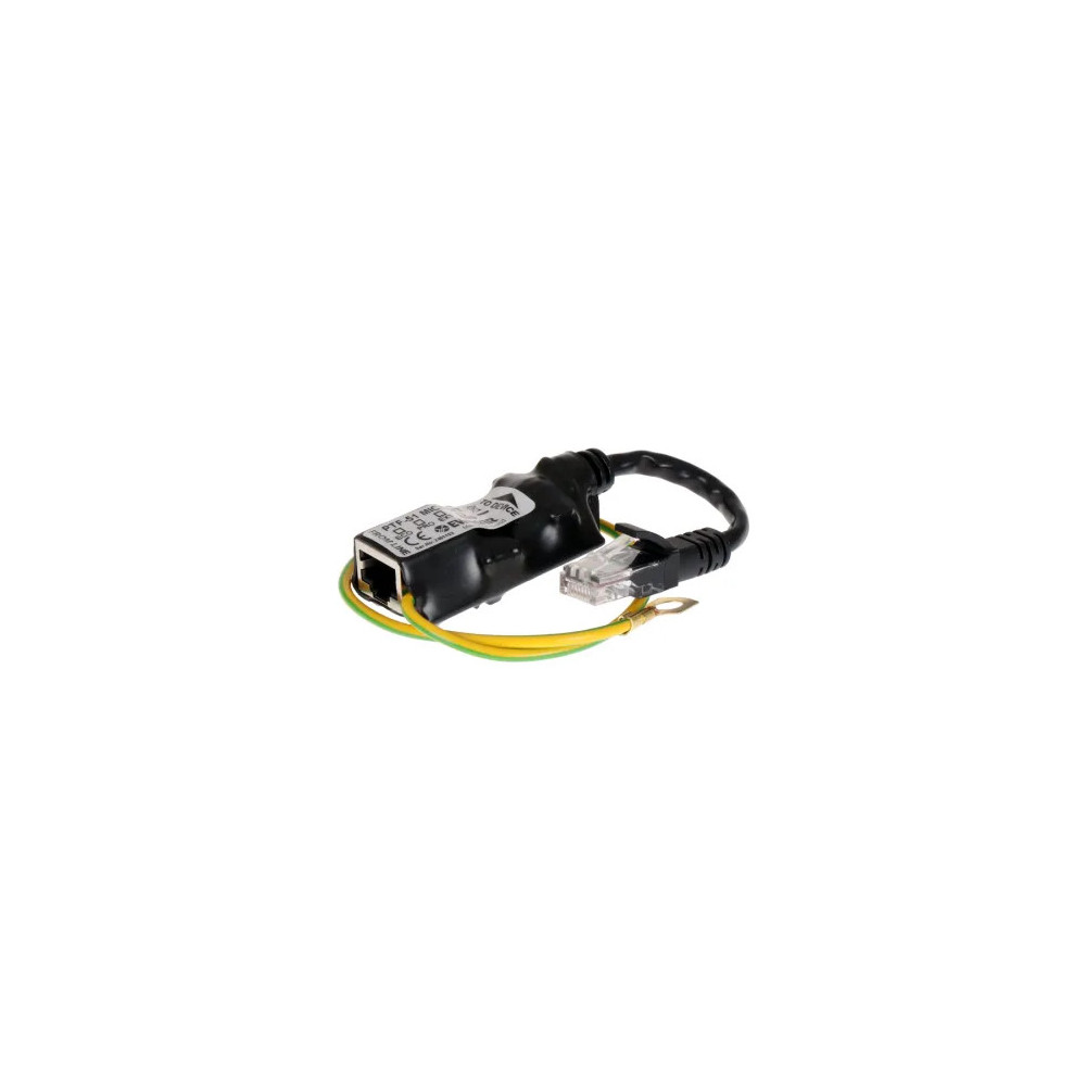 Miniaturowy ogranicznik przepięć do ochrony sieci lan, ptf-51-ext/poe/micro/t w osłonie termokurczli