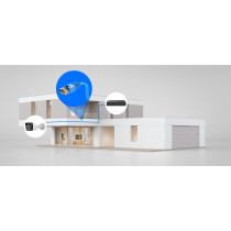 Kamera ip hilook ipc-b140ha-luc tuba 4mp smart-hybrid light