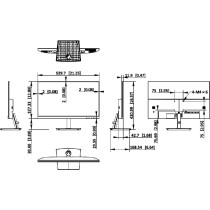 Monitor hikvision ds-d5224f2-1v1s/b