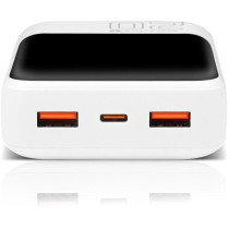 Powerbank everactive energy bank eb-20q 20000 mah 22,5 w 2x usb-a usb-c biały