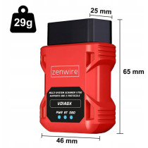 Interfejs tester skaner diagnostyczny obd2 elm327 vdiagx v016 zenwire