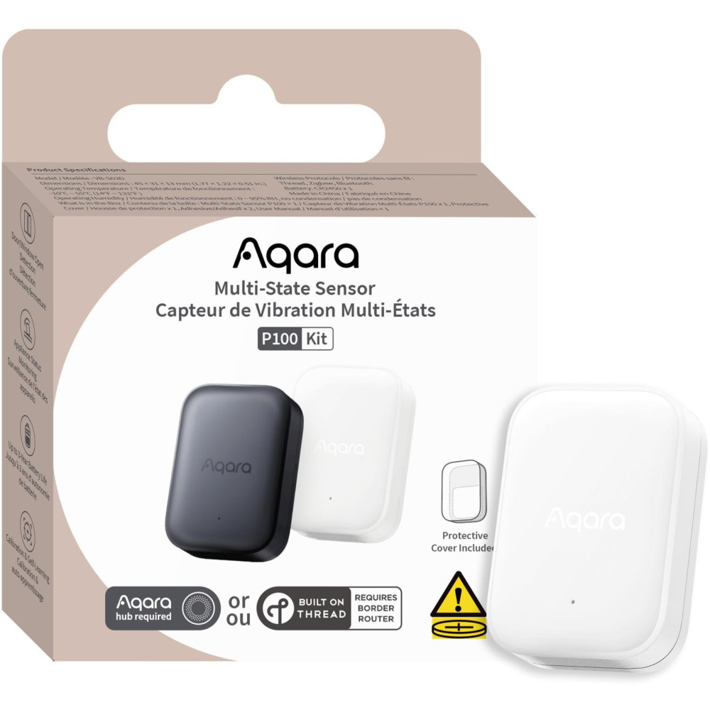 Aqara multi-state sensor p100 kit biały wielofunkcyjny czujnik zigbee, thread