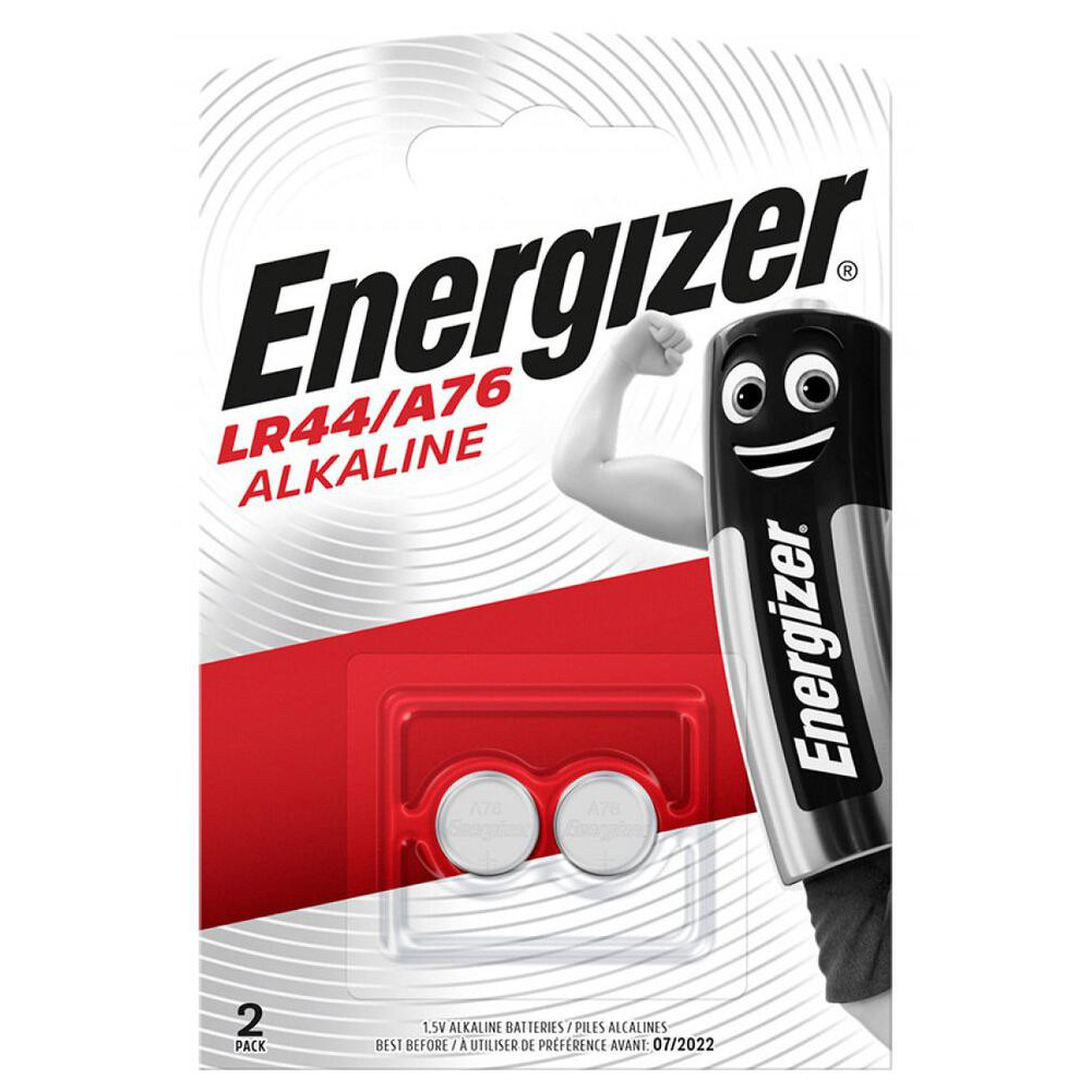 Bateria g13 / lr44 / a76 energizer alcaline (blister 2 szt.)