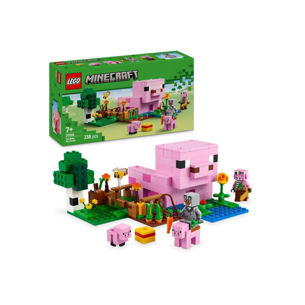 Klocki lego minecraft 21268 - dom prosiaczka