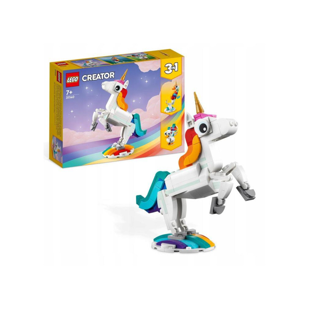 Klocki lego creator 3w1 31140 - magiczny jednorożec