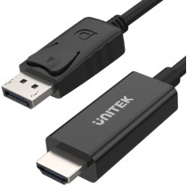 Unitek przewód dp na hdmi m 1,8m y-5118ca box