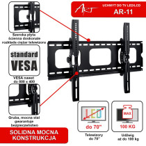 Uchwyt Tv Ścienny Led/Lcd Art 42-100"