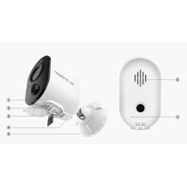 Kamera ip reolink argus b350 akumulatorowa 8mpx wi-fi