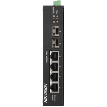 Switch hikvision ds-3t0506hp-e/hs