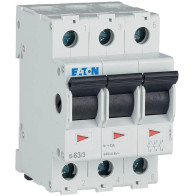 Eaton rozłącznik izolacyjny modułowy 63a 3z 3p 3m 415v ac is- 63/3