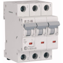Eaton wyłącznik nadprądowy b 25a 3p 3m 6ka hn-b25/3
