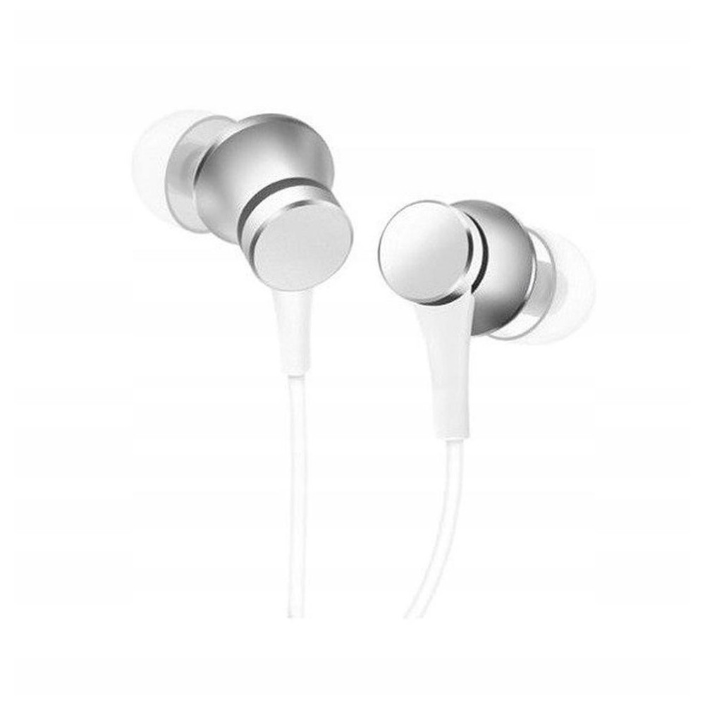 Słuchawki przewodowe xiaomi mi in-ear headphones basic srebrny