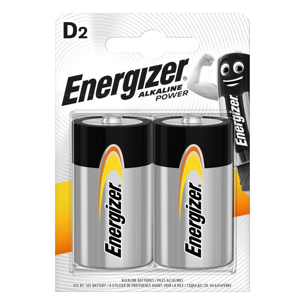 Bateria lr20 / d energizer alcaline power (blister 2 szt.)