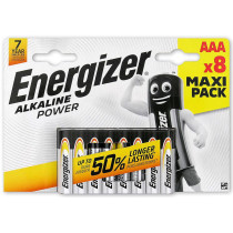 Bateria lr03 / aaa energizer alcaline power (blister 8 szt.)