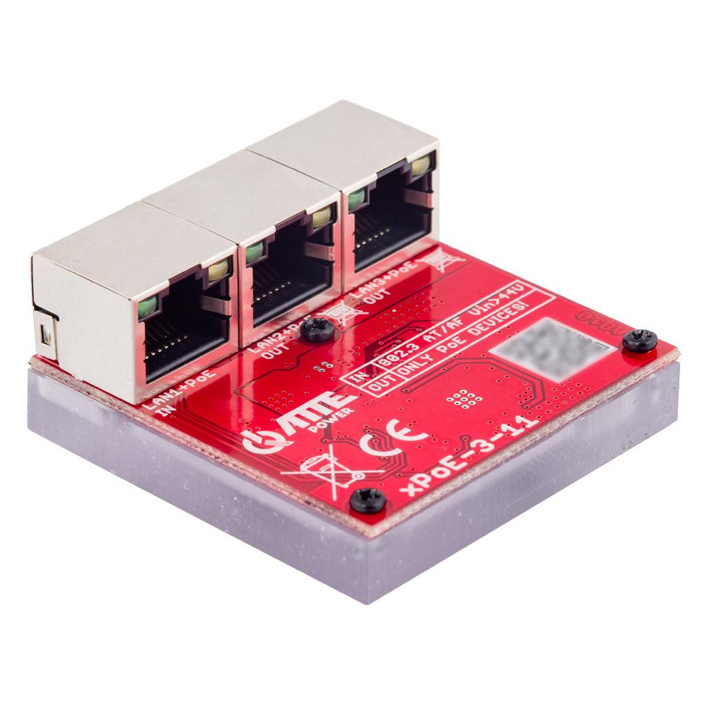 Switch 3-Portowy Poe Atte Xpoe-3-11A