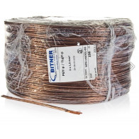 Przewód Głośnikowy Bitner Bitsound Pgy-P (Tlgy) 2X0,75Mm2 Rolka 100M.