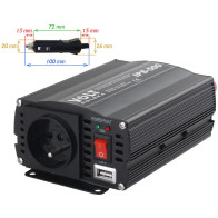 Przetwornica Volt Polska Ips-500 12V / 230V 350/500 W
