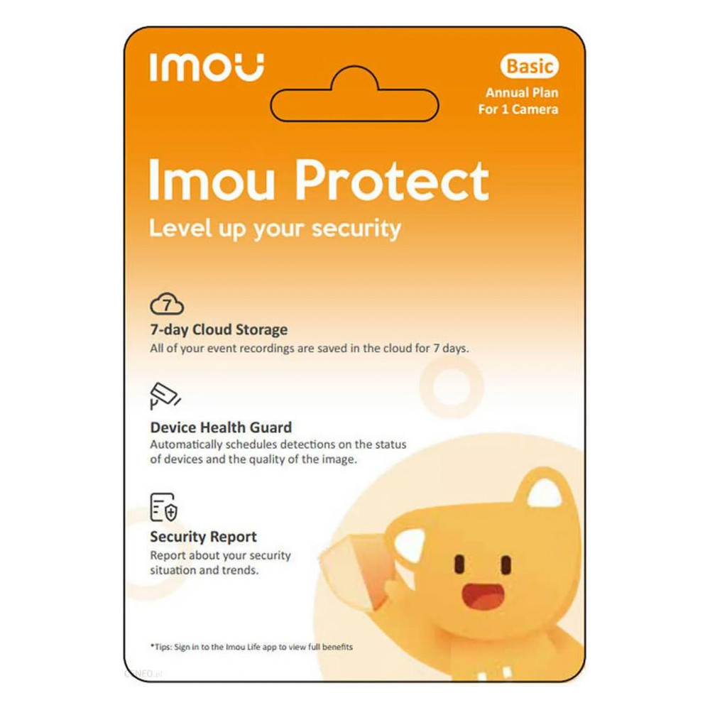 Karta Chmura Imou Protect Basic