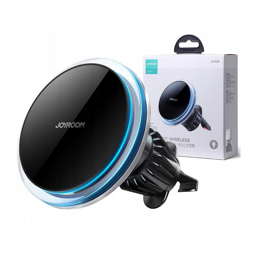Uchwyt Samochodowy Magnetyczny Ładowarka Indukcyjna Joyroom Jr-Zs291 Qi 15W Magsafe Apple Iphone