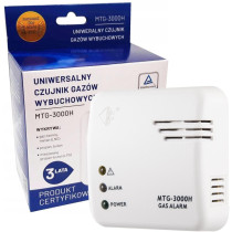 Czujnik Gazu Propan-Butan-Metan Mtg-3000H