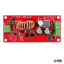 Przetwornica Dc/Dc Atte Asuc-100-480-Of Moduł Dc/Dc Vin 10...30Vdc, Vout 48Vdc, Pout 100W