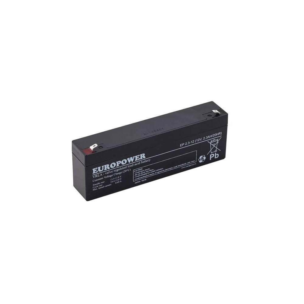 Akumulator Agm Europower Serii Ep 12V 2.3Ah (Żywotność 6-9 Lat)
