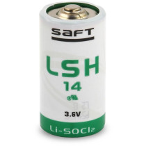 Bateria Lsh14 C / R14 Lisocl2 Saft 3,6V 5800Mah (1 Szt.)