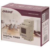 Programator Elektroniczny Orno Na Szynę Din Or-Pre-433