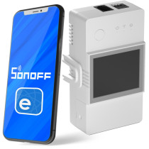 Sonoff Th Elite | Thr316D | Przekaźnik Wifi Z Funkcją Pomiaru Temperatury Oraz Wilgotności