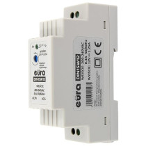Zasilacz Din ''Eura'' Din15W12 12V 1,25 A Dc