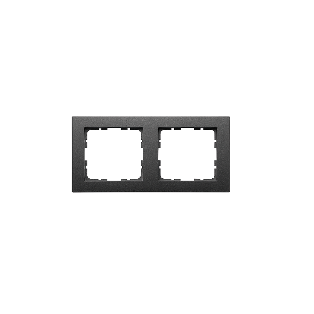 Gvs Ramka 2-Polowa Grafit Mat. System 55 Do Sensorów Knx
