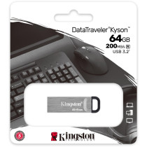 Pendrive Kingston Kyson Dtkn/64Gb Usb 3.2 Gen1