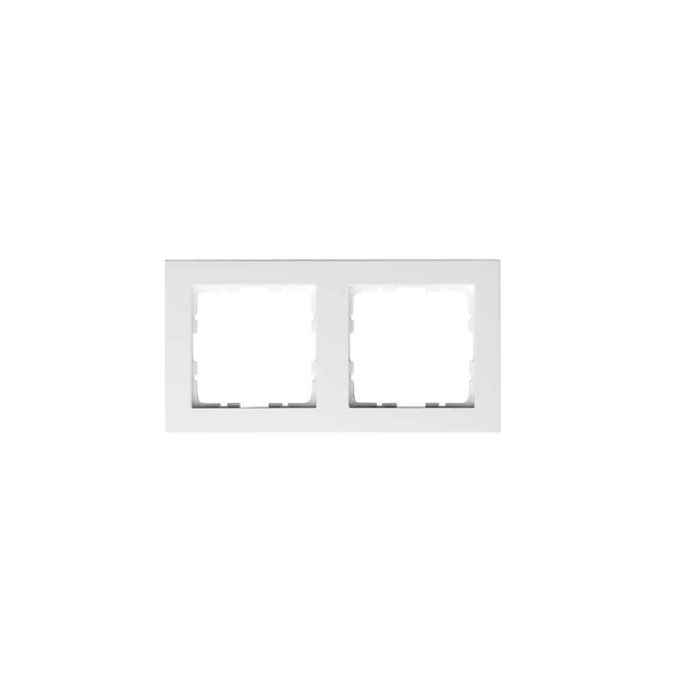 Gvs Ramka 2-Polowa Biały Błysz. System 55 Do Sensorów Knx