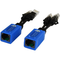 Splitter 2Xrj45 (Wtyk) - 1Xrj45 (Gniazdo) Pulsar P-Poe2