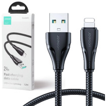 Kabel Usb-A / Lightning Joyroom S-Ul012A11 120Cm 2.4A W Oplocie Czarny