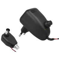 Zasilacz Antenowy Regulowany Z Gniazdem F Dc 2-12V/100Ma