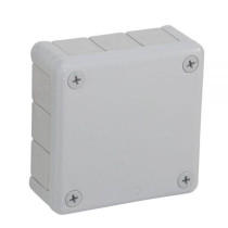 Puszka Natynkowa Pusta 12 Wlotów Viplast Vp-41 Szara Ip55 98X98X42Mm 041-03
