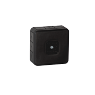 Puszka Natynkowa Pusta 12 Wlotów Viplast Vp-31 Czarna Ip55 85X85X37Mm 031-05