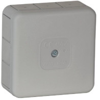 Puszka Natynkowa Pusta 12 Wlotów Viplast Vp-31 Szara Ip55 85X85X37Mm 031-03