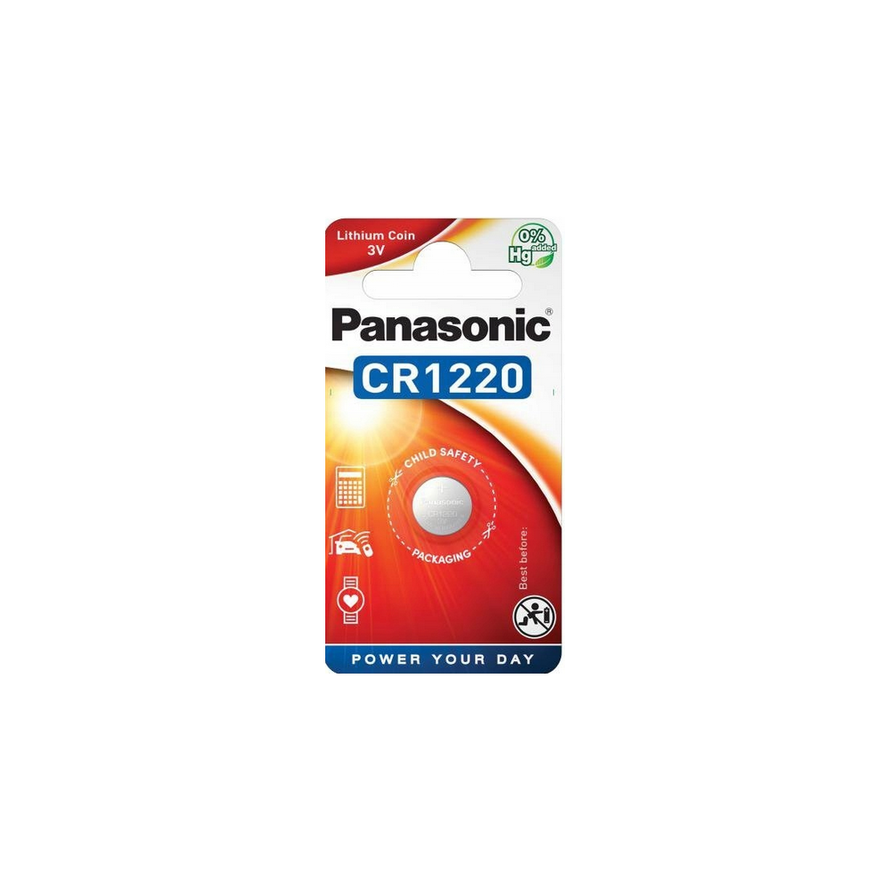 Bateria Cr1220 1Bl Panasonic 3V 35Mah (1 Szt.)