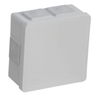 Puszka Natynkowa Pusta 6 Wlotów Viplast Vp-02 Klik Biała Ip55 86X86X40Mm 002-01