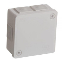 Puszka Natynkowa Pusta 6 Wlotów Viplast Vp-22 Biała Ip55 86X86X40Mm 022-01
