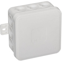 Puszka Natynkowa Pusta 12 Wlotów Viplast V5 Klik Biała Ip54 75X75X41Mm 035-01